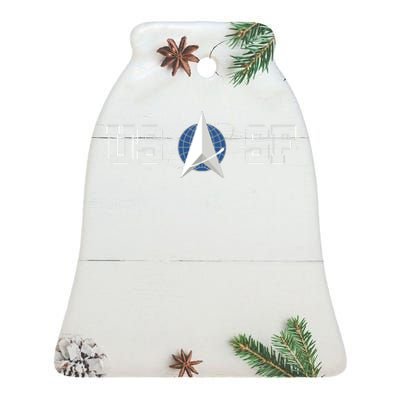 Space Force USSP Ceramic Bell Ornament