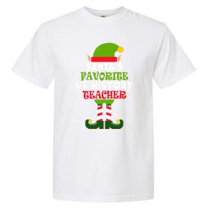 SantaS Favorite Us History Teacher Funny Christmas Vacation Meaningful Gift Garment-Dyed Heavyweight T-Shirt