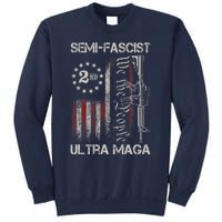 Semi Fascist Ultra Maga Political Humor Biden Quotes US Flag Sweatshirt