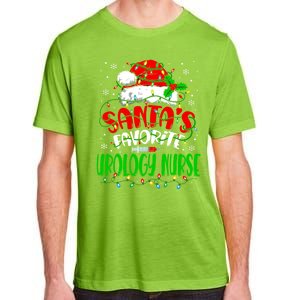 Santa Favorite Urology Nurse Christmas Urologist Nurse Gift Adult ChromaSoft Performance T-Shirt