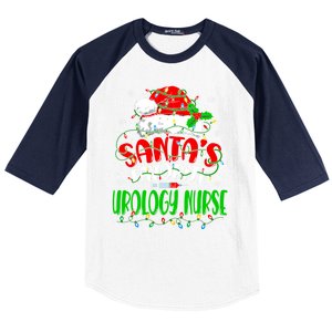 Santa Favorite Urology Nurse Christmas Urologist Nurse Gift Baseball Sleeve Shirt