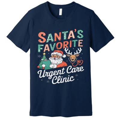 SantaS Favorite Urgent Care Clinic Christmas Premium T-Shirt