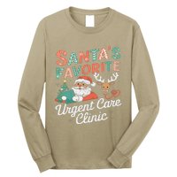 SantaS Favorite Urgent Care Clinic Christmas Long Sleeve Shirt