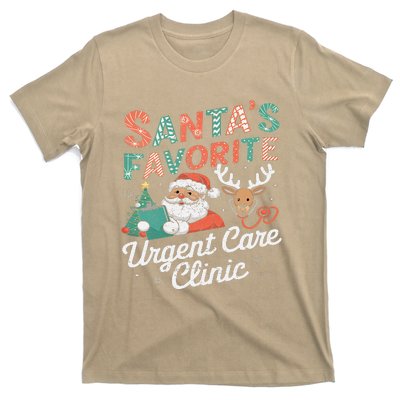 SantaS Favorite Urgent Care Clinic Christmas T-Shirt