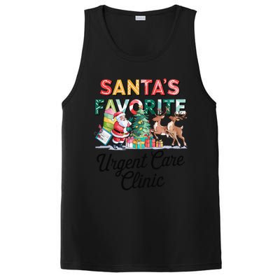 SantaS Favorite Urgent Care Clinic Merry Christmas PosiCharge Competitor Tank