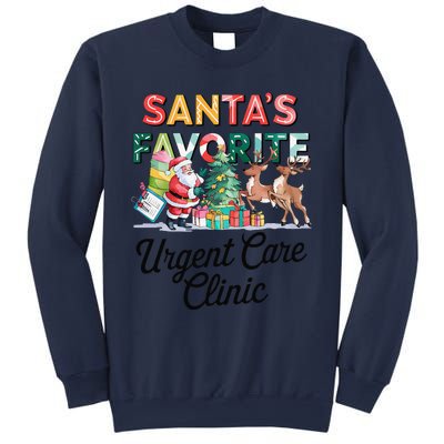 SantaS Favorite Urgent Care Clinic Merry Christmas Sweatshirt