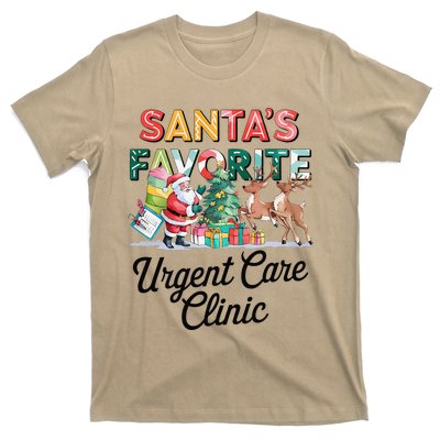 SantaS Favorite Urgent Care Clinic Merry Christmas T-Shirt