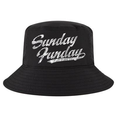 Sunday Funday Vintage Fun Day Sports Design Tee Cool Comfort Performance Bucket Hat
