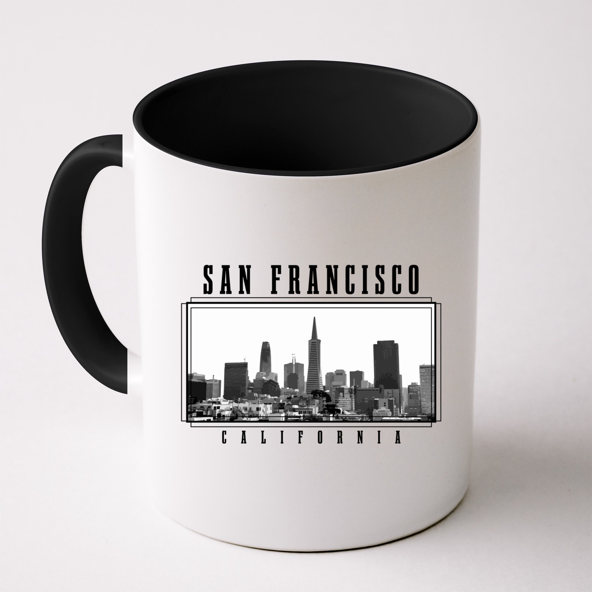 San Francisco Vintage Skyline California San Francisco Gift Mug