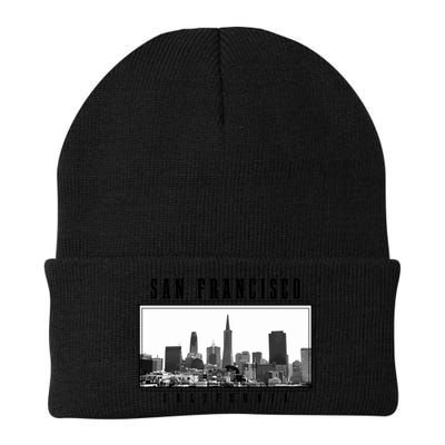 San Francisco Vintage Skyline California San Francisco Gift Beanie