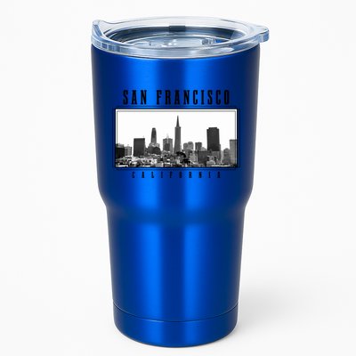 San Francisco Vintage Skyline California San Francisco Gift Tumbler