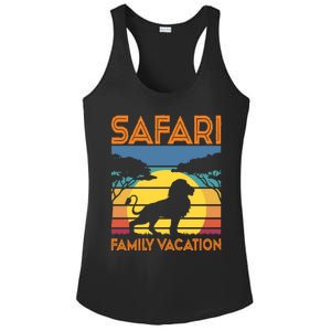 Safari Family Vacation Gift Ladies PosiCharge Competitor Racerback Tank