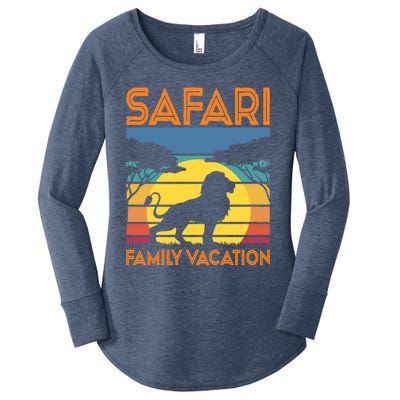 Safari Family Vacation Gift Women's Perfect Tri Tunic Long Sleeve Shirt