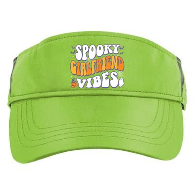 Spooky Friend Vibes Halloween Gift Adult Drive Performance Visor