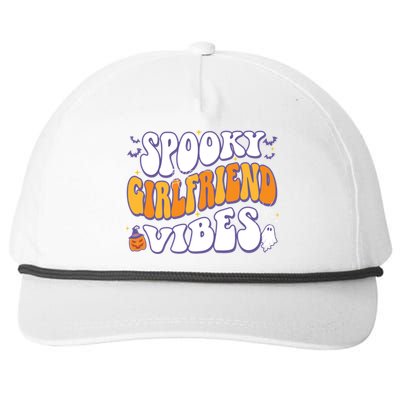 Spooky Friend Vibes Halloween Gift Snapback Five-Panel Rope Hat