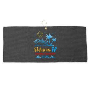 Souvenir Family Vacation Large Microfiber Waffle Golf Towel