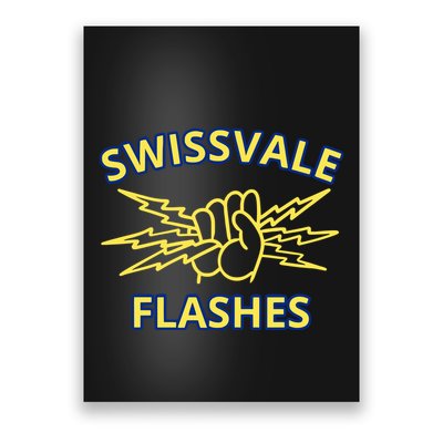 Swissvale Flashes Vintage Poster