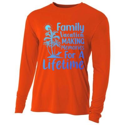 Summer Family Vacation Mode Making Memories For A Lifetime Gift Cooling Performance Long Sleeve Crew