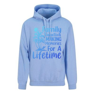 Summer Family Vacation Mode Making Memories For A Lifetime Gift Unisex Surf Hoodie