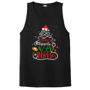 SantaS Favorite Va Nurse Christmas Nursing Tree Cute Gift PosiCharge Competitor Tank