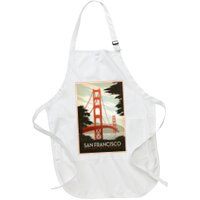 San Francisco Vintage Travel Poster Apron