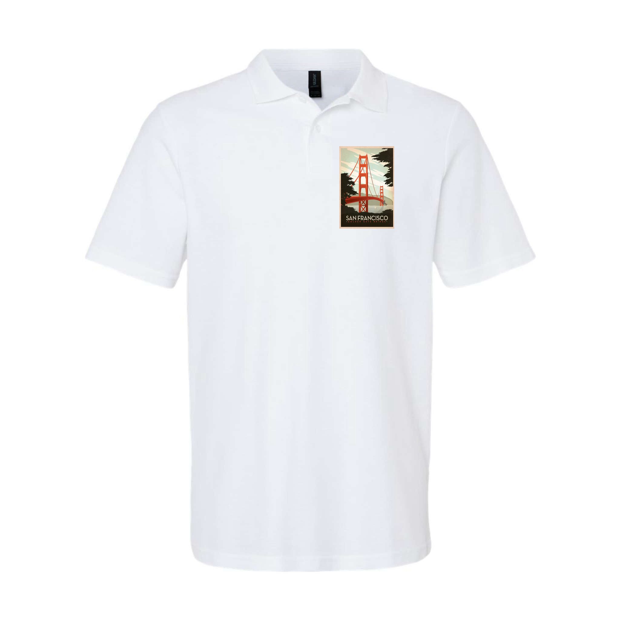 San Francisco Vintage Travel Poster Polo
