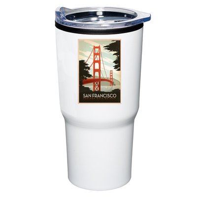 San Francisco Vintage Travel Poster Tumbler