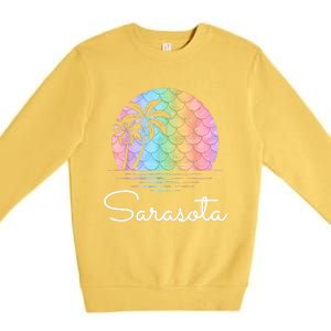 Sarasota Florida Vacation Family Beach Group Premium Crewneck Sweatshirt