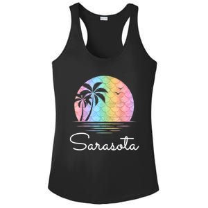 Sarasota Florida Vacation Family Beach Group Ladies PosiCharge Competitor Racerback Tank