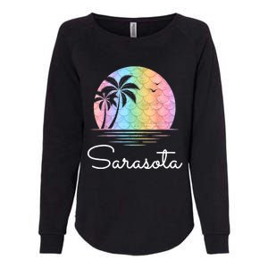 Sarasota Florida Vacation Family Beach Group Womens California Wash Sweatshirt