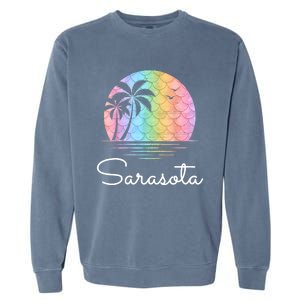 Sarasota Florida Vacation Family Beach Group Garment-Dyed Sweatshirt