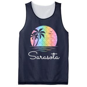 Sarasota Florida Vacation Family Beach Group Mesh Reversible Basketball Jersey Tank