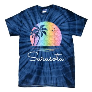 Sarasota Florida Vacation Family Beach Group Tie-Dye T-Shirt