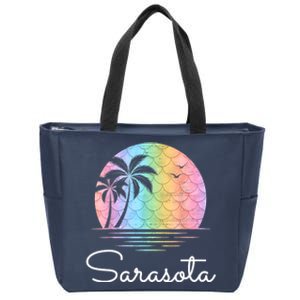 Sarasota Florida Vacation Family Beach Group Zip Tote Bag