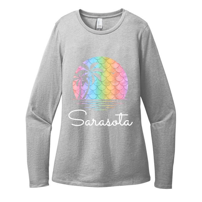 Sarasota Florida Vacation Family Beach Group Womens CVC Long Sleeve Shirt