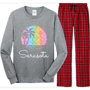 Sarasota Florida Vacation Family Beach Group Long Sleeve Pajama Set