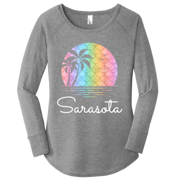 Sarasota Florida Vacation Family Beach Group Women's Perfect Tri Tunic Long Sleeve Shirt