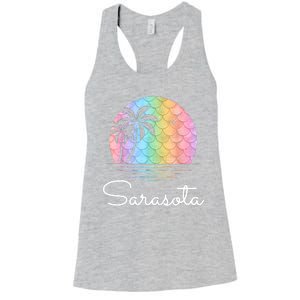 Sarasota Florida Vacation Family Beach Group Women's Racerback Tank