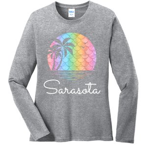 Sarasota Florida Vacation Family Beach Group Ladies Long Sleeve Shirt