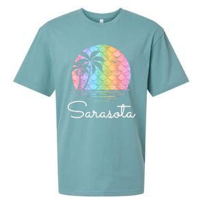 Sarasota Florida Vacation Family Beach Group Sueded Cloud Jersey T-Shirt