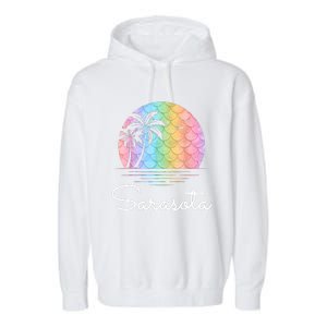 Sarasota Florida Vacation Family Beach Group Garment-Dyed Fleece Hoodie