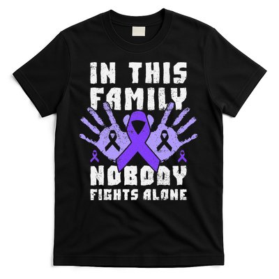 Support For Victims Of Domestic Violence Family Members T-Shirt