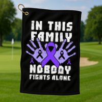 Support For Victims Of Domestic Violence Family Members Golf Towel