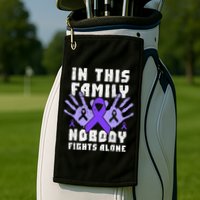 Support For Victims Of Domestic Violence Family Members Golf Towel