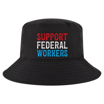 Support Federal Workers Protect Defend Employees Jobs Cool Comfort Performance Bucket Hat