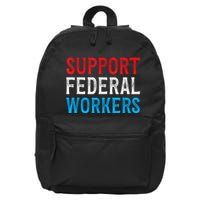 Support Federal Workers Protect Defend Employees Jobs 16 in Basic Backpack