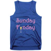 Sunday Funday Wine Champagne Ing Gift Tank Top