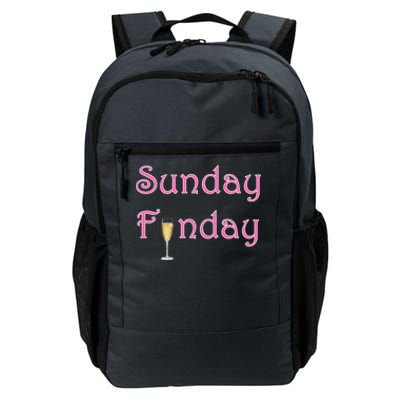 Sunday Funday Wine Champagne Ing Gift Daily Commute Backpack