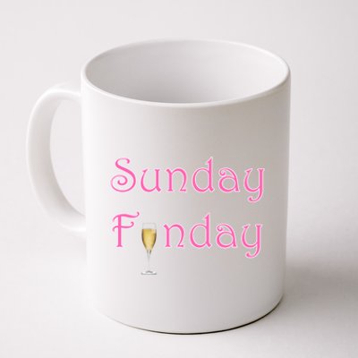 Sunday Funday Wine Champagne Ing Gift Coffee Mug