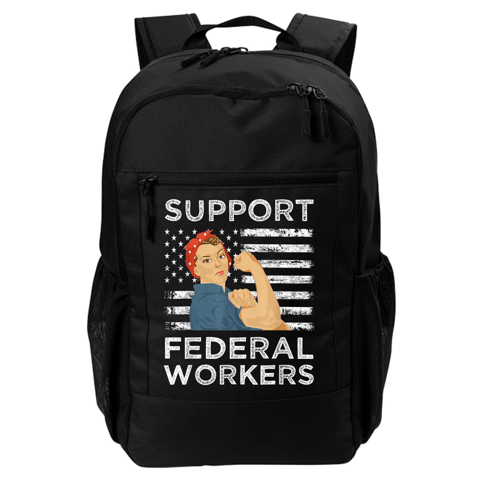 Support Federal Workers Protect Defend Employees Jobs Backpack